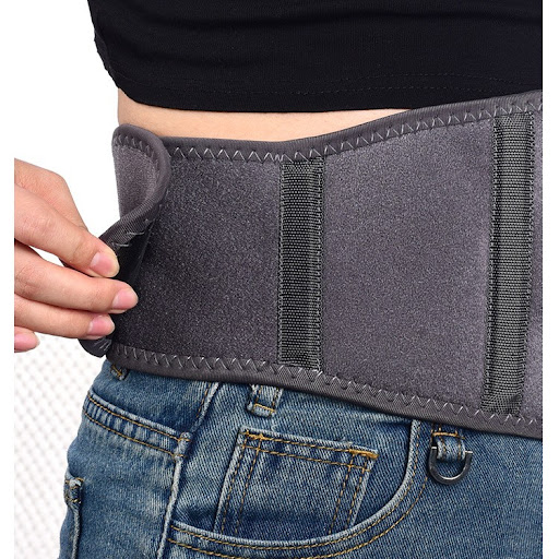 Title 7, Hot Compress Soothing Waist Massager With Vibra...