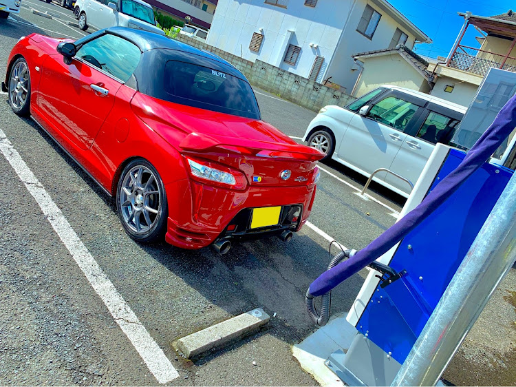 コペンのla400k・コペン・ローブS・洗車に関するカスタム事例の投稿画像2枚目