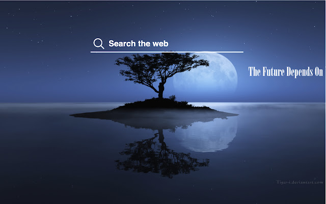 Moonlit Reflection HD Wallpaper Theme