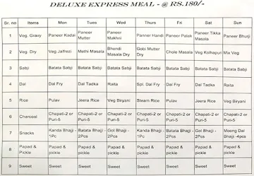 Akashwani MLA Hostel Canteen menu 