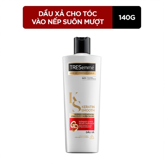 [Hb Gift] Dầu Xả Keratin Smooth Cho Tóc Vào Nếp Suôn Mượt 140G