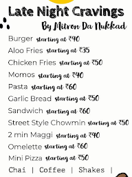 Mitron Da Nukkad menu 1