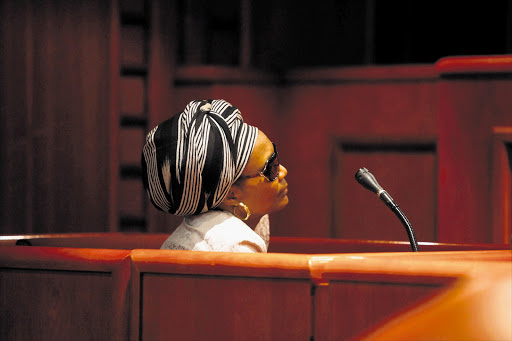 Thandi Maqubela in the Cape Town High Court. File photo.