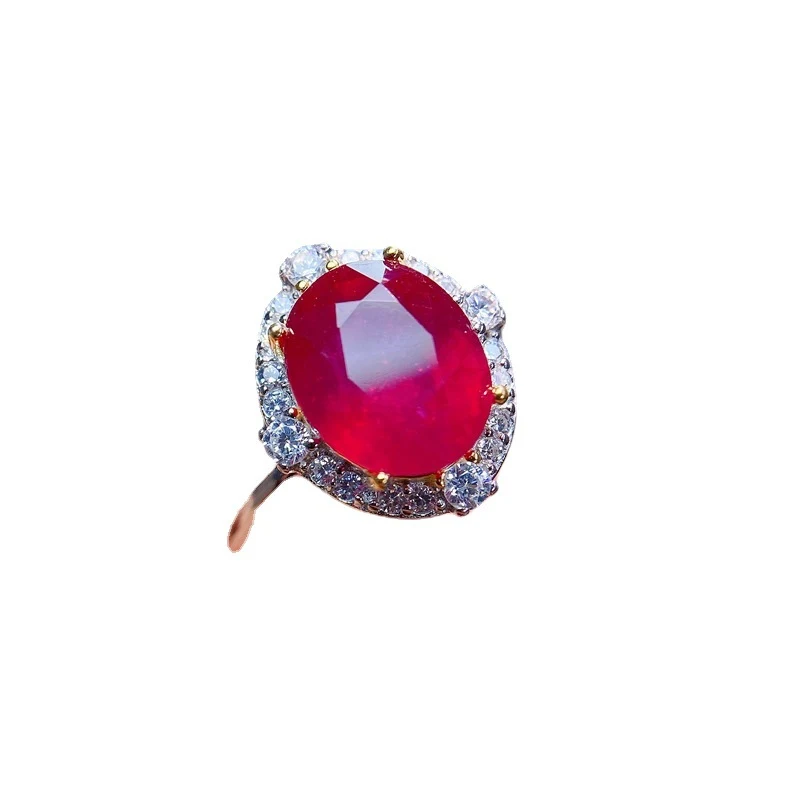 925 Silver Women's Newly Burnt Ruby Ring. An elegant ring designed for women, enhancing beauty and style. The perfect gi