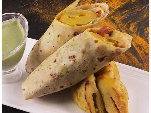 Malai Chaap Tikka Roll (2 Rolls)