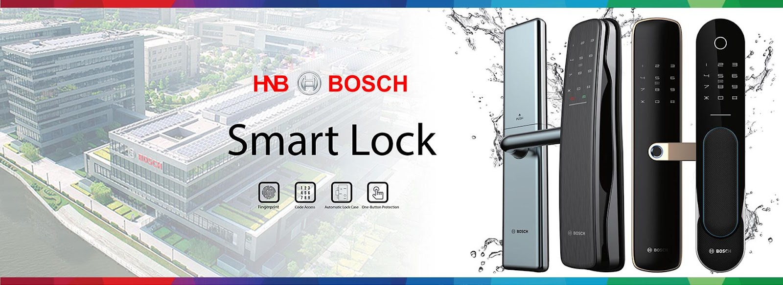 Khóa Cửa Điện Tử Bosch Cao Cấp | Hanoibuild Cty Phân Phối