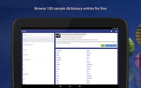 Oxford advanced english dictionary free download for android