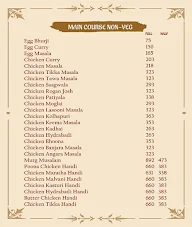 Hotel Poona menu 8