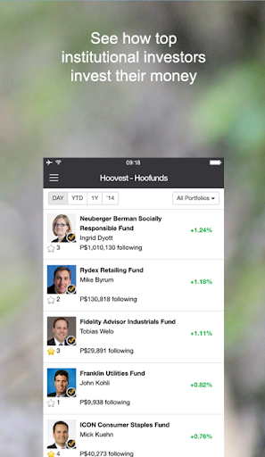 Hoovest social investment app