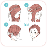 Cover Image of Télécharger Best Hairstyles step by step 9001 APK