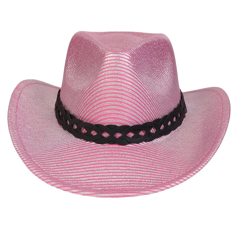 Parelmoer Cowboyhoed Bal Party Topper Prestatie Props Cap