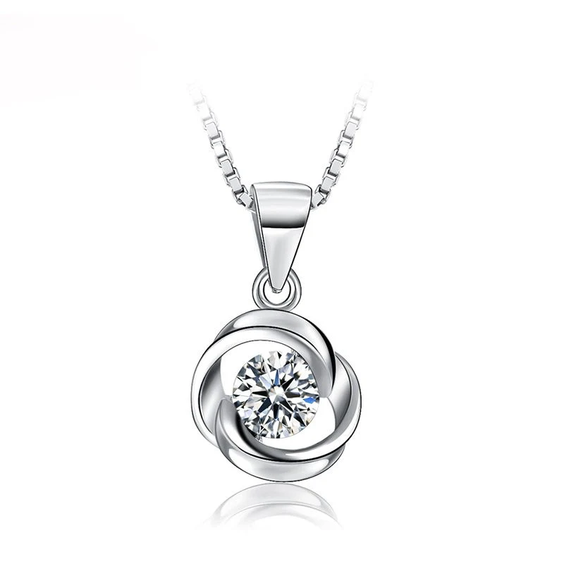 Pendentif rotatif d'amour pour femmes, bijou de mode élégant et romantique. Un cadeau idéal pour exprimer votre affection et vos sentiments.