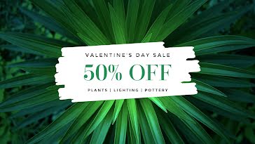 Valentine's Day 50% Off Sale - Valentine's Day template