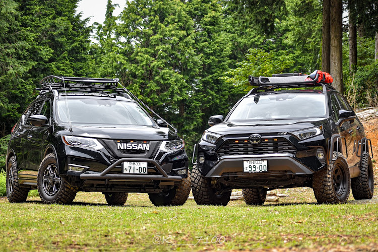 エクストレイルの唯一無二・RAV4・ブッシュガードワイヤー・バンパーカット・林道に関するカスタム事例の投稿画像8枚目