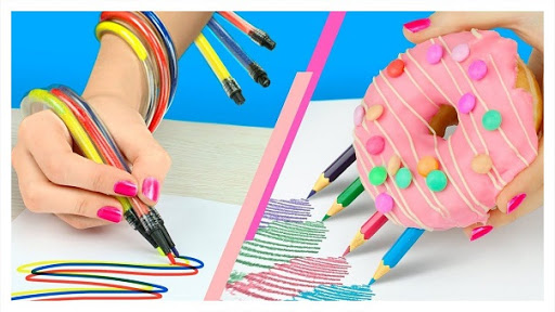 DIY how to make school supplies