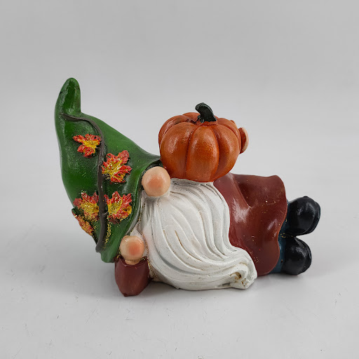Title 5, Old Rudolf Decorated With Thanksgiving Pumpkin,...