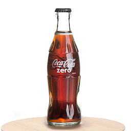 Glass Bottle Coke Zero