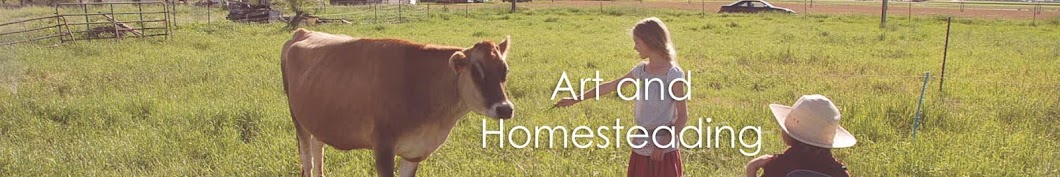 Art and Homesteading Banner