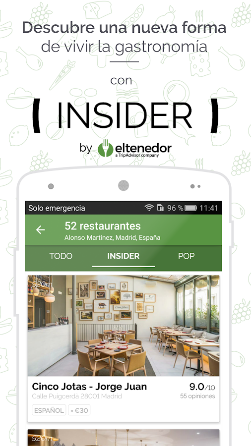  ElTenedor Restaurantes - Reservas y Promociones: captura de pantalla 