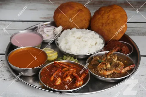 Prawns Sukka Thali