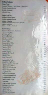 Mucchad menu 1