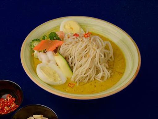 Burmese Prawns Khow Suey