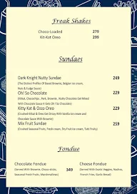 The London Shakes, Jambli Gali menu 8