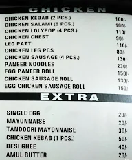 Billa Roll Corner menu 2