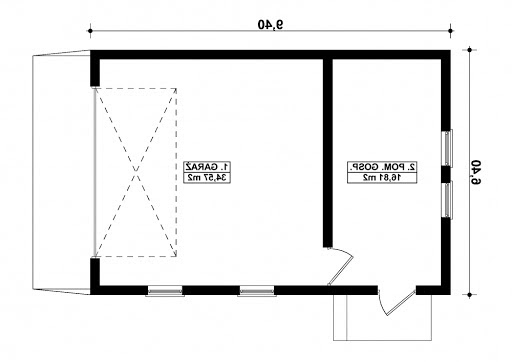 G267 - Rzut parteru