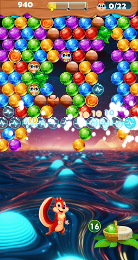 Screenshot bubble shooter pop puzzle game