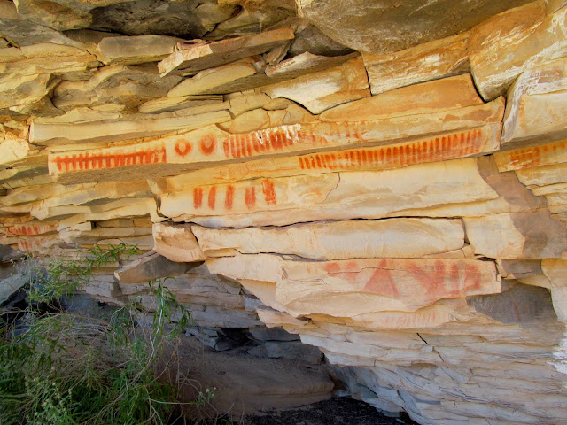 Pictographs in the San Rafael Reef