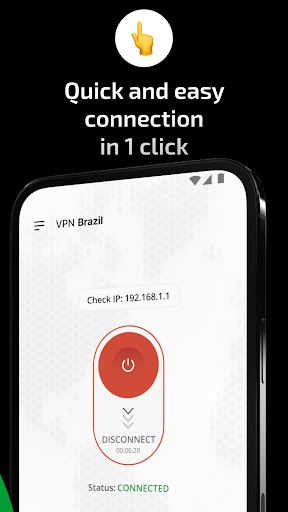 Screenshot VPN Brazil - get Brazilian IP