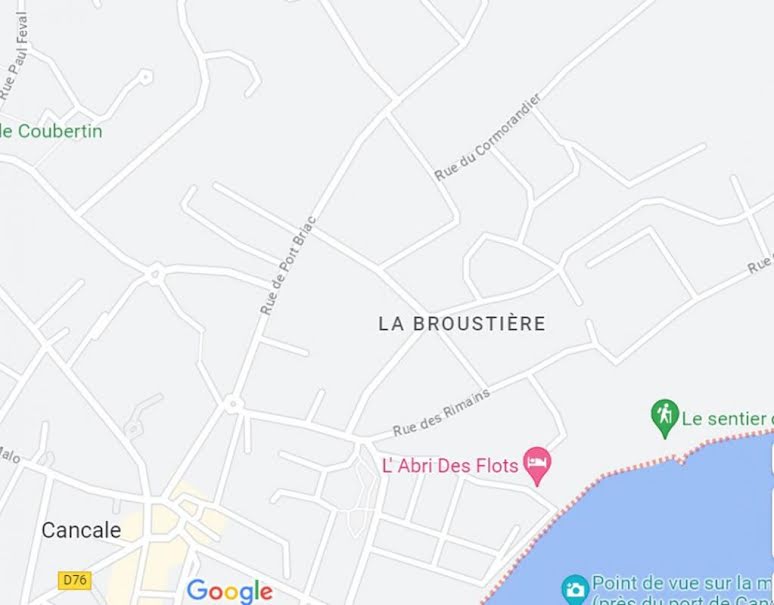 Vente terrain  538 m² à Cancale (35260), 290 125 €