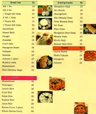 Srushti Coffee menu 1