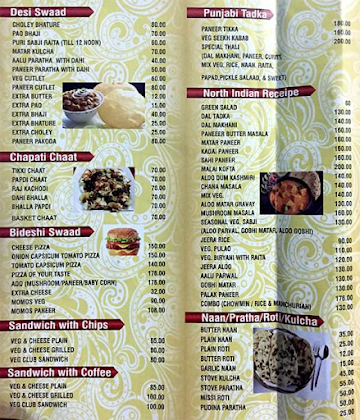 Brijwasi Sweets Namkeen menu 