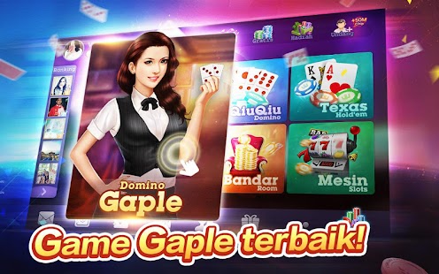 Domino Gaple online:DominoGaple Free 1.9.0.0 APK + Mod (Uang yang tidak terbatas / Pembelian gratis) untuk android