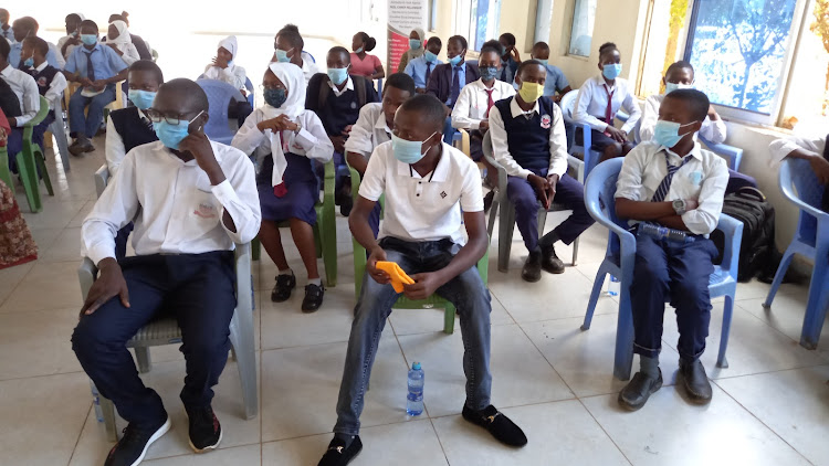 Kaya Tiwi students in Kwale county.