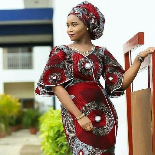 latest hausa lace styles