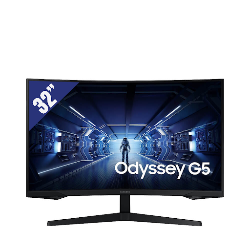 Màn hình LCD SAMSUNG 32" LC32G55TQBEXXV (2560 x 1440/VA/144Hz/1 ms/FreeSync Premium)