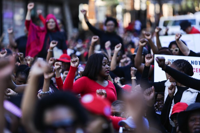 #TheTotalShutdown organisers said they were seeking legal advice after they were instructed to hand themselves over to the police.