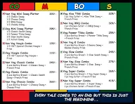 Hot Dawg Tales menu 3