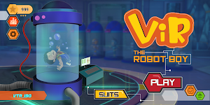 Vir The Robot Boy Run screenshot 0