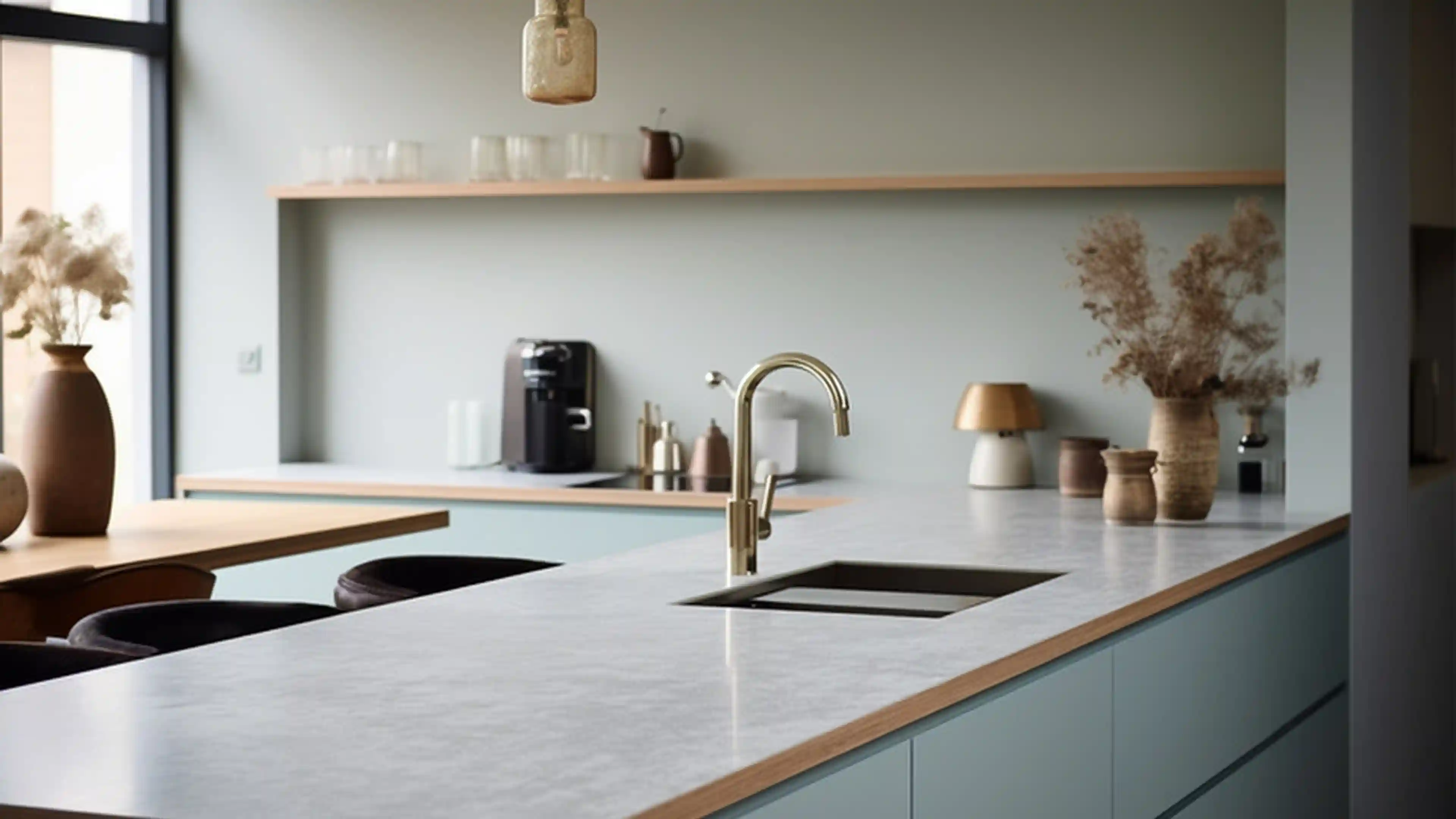 14 Kitchen Countertop Ideas 2024: Features, Best Materials, Trends