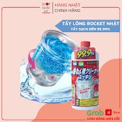 [Hỏa Tốc Hn] Nước Tẩy Lồng Máy Giặt Rocket 99.9% Chai 550G Dùng Cho Máy Giặt Cửa Trên Và Cửa Dưới Nhật Bản