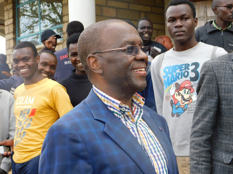 Former Chief Justice Willy Mutunga.