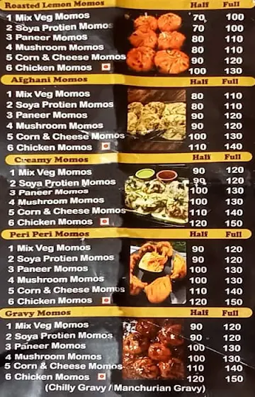 Taste Of Chinese Food menu 