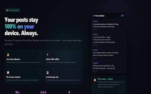 PostForge screenshot 3