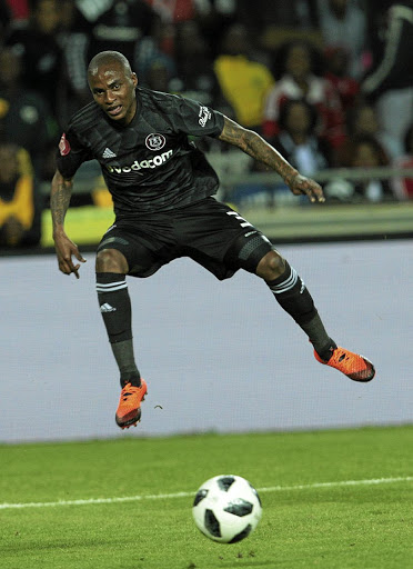 Thembinkosi Lorch has scored two goals for Bucs in the current campaign. / Veli Nhlapo