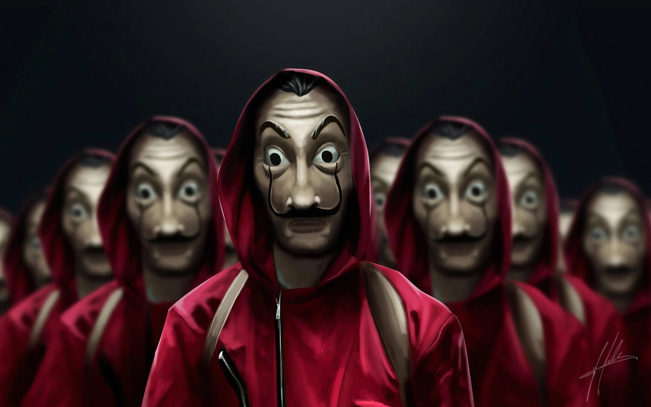 Money Heist Wallpapers New Tab Preview image 1