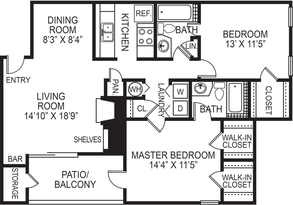 Venice Floorplan Diagram